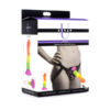 Strap U - Proud Rainbow Silicone Dildo With Harness
