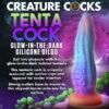 CC Tenta-Cock Glow-in-the-Dark Silicone Dildo - Imagen 6