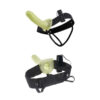 Fetish Fantasy Series - For Him Or Her Vibrating Hollow Strap-On - Glow In The Dark / Black - Imagen 5