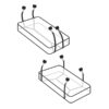 Wraparound Mattress Restraints - Imagen 2