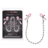 NIPPLE PLAY® CRYSTAL CHAIN NIPPLE CLAMPS – PINK